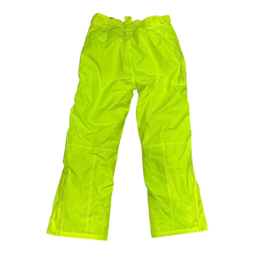 Neon Yellow Ski Pants - kids’ 10